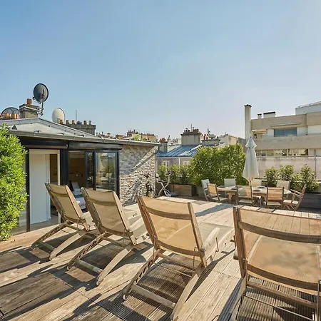 Amazing Penthousse Foch Arc De Triomphe Trocadero Apartamento *